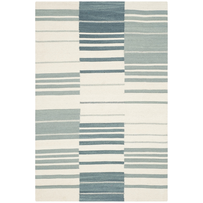 Safavieh Kilim Blue Contemporary Rug - 4' x 6'