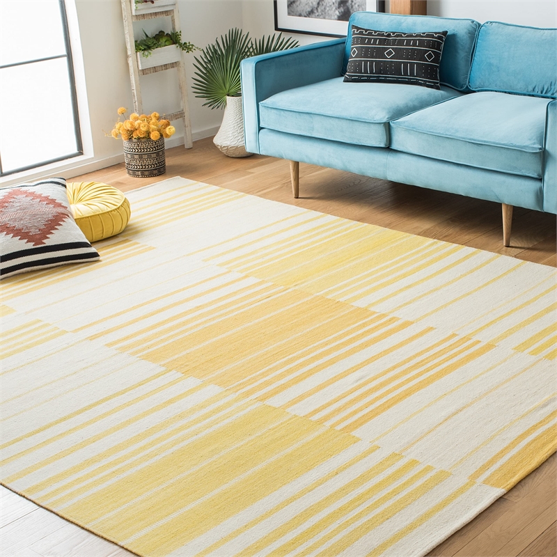 Safavieh Kilim Brown Contemporary Rug - 9' x 12'