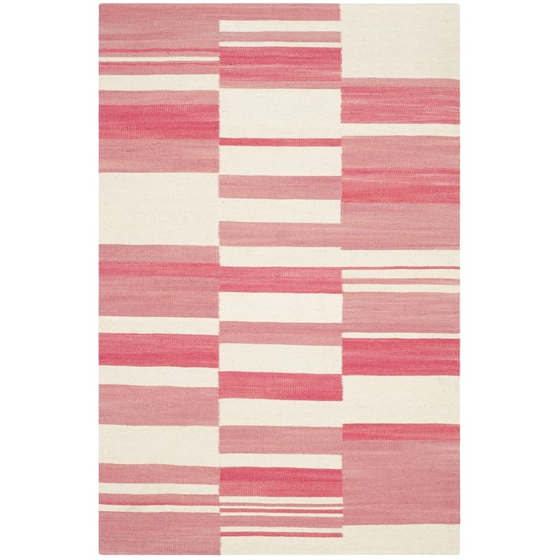 Safavieh Kilim Pink Contemporary Rug - 4' x 6'