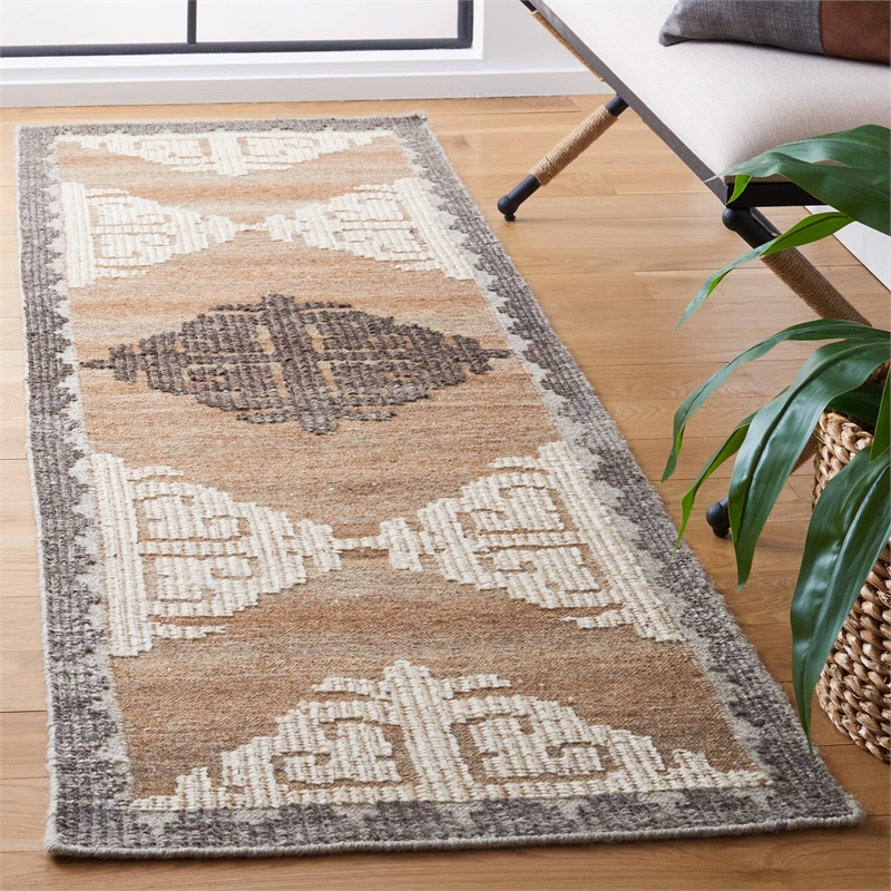 Safavieh Kenya Brown Transitional Rug - Runner 2'3