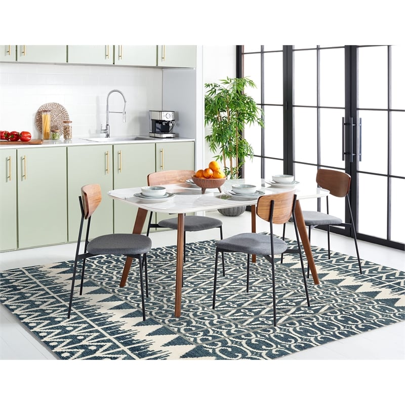 Safavieh Kenya Charcoal Transitional Rug - 5' x 8'