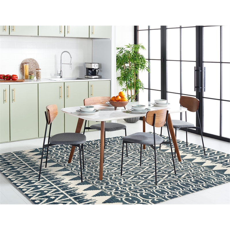 Safavieh Kenya Charcoal Transitional Rug - 6' x 9'