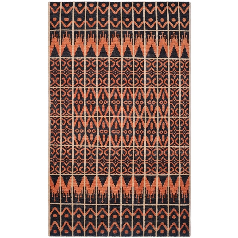 Safavieh Kenya Orange Transitional Rug - 4' x 6'