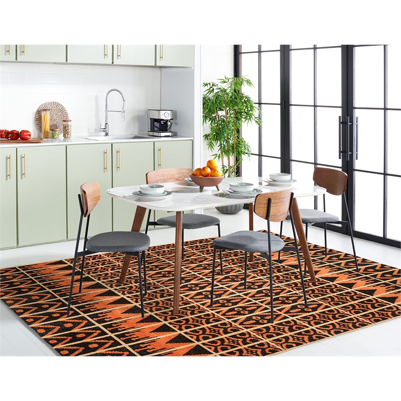 Safavieh Kenya Orange Transitional Rug - 5' x 8'