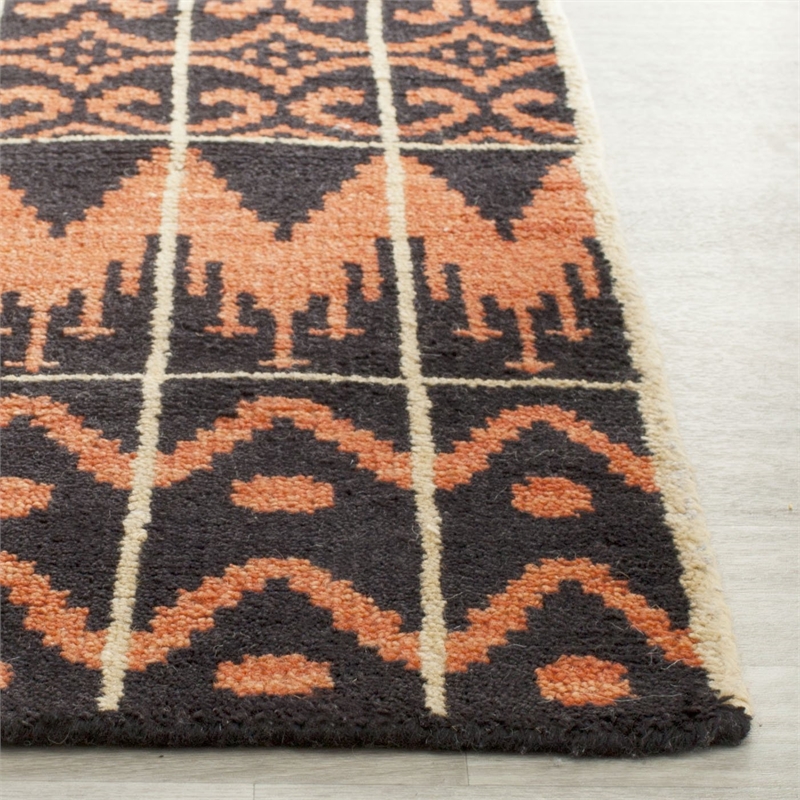 Safavieh Kenya Orange Transitional Rug - 5' x 8'