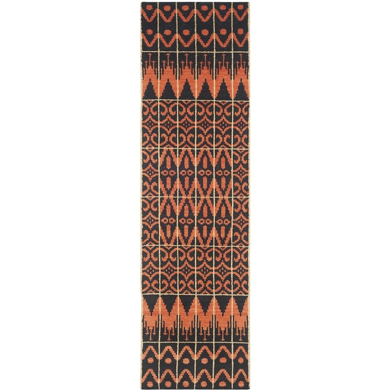 Safavieh Kenya Orange Transitional Rug - Runner 2'3