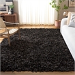Safavieh Leather Shag Grey Shag Rug - 8' x 10'