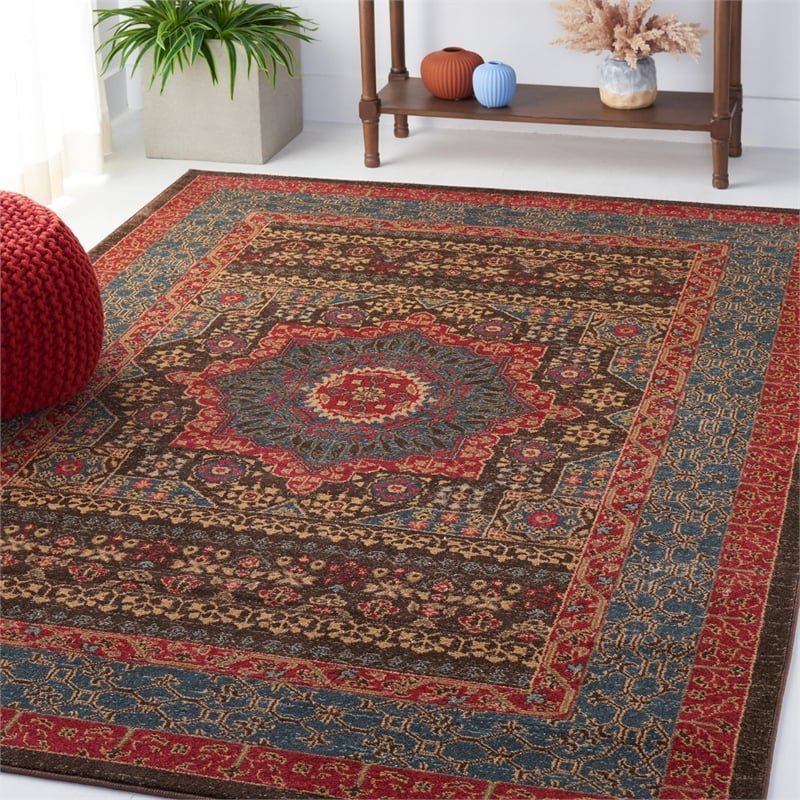 Safavieh Mahal Navy Traditional Rug - 5'1