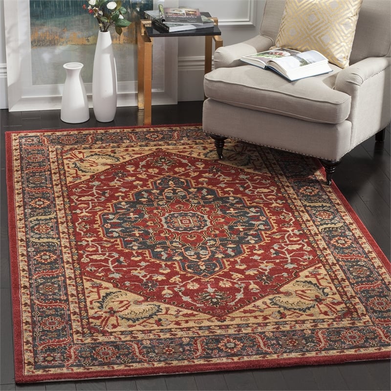 Safavieh Mahal Navy Traditional Rug - 5'1