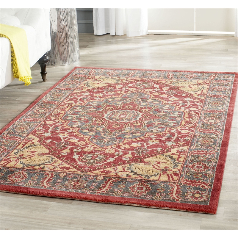 Safavieh Mahal Navy Traditional Rug - 6'7