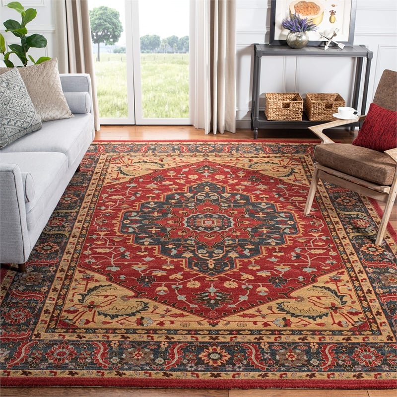 Safavieh Mahal Navy Traditional Rug - 9' x 12'