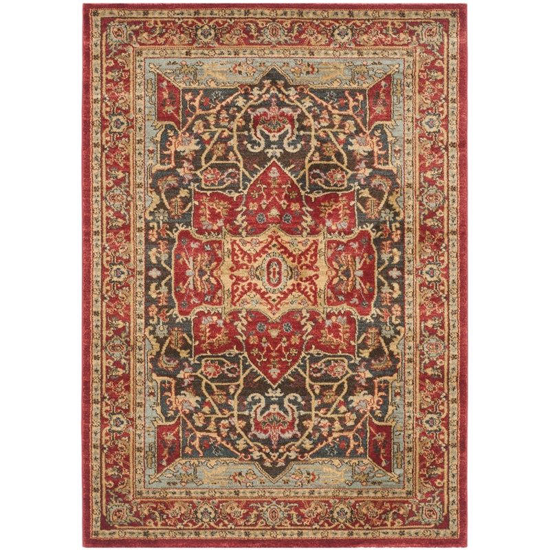 Safavieh Mahal Red Traditional Rug - 4' x 5'7