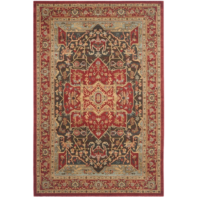 Safavieh Mahal Red Traditional Rug - 5'1
