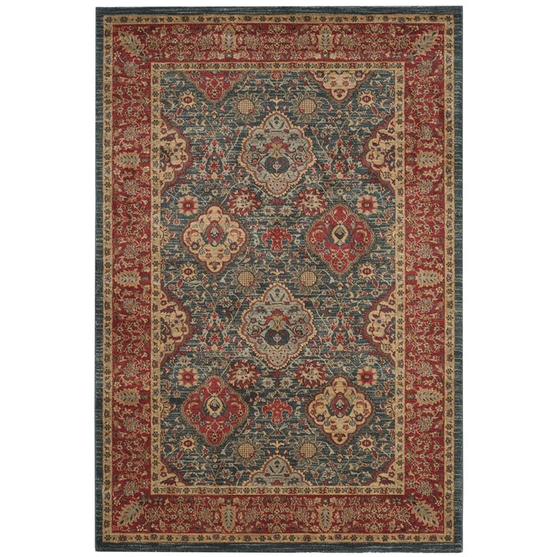 Safavieh Mahal Navy Traditional Rug - 6'7