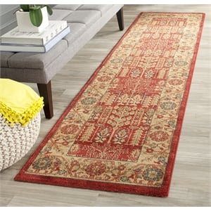 Safavieh Mahal Red Traditional Rug - 2'2&quot x 8'