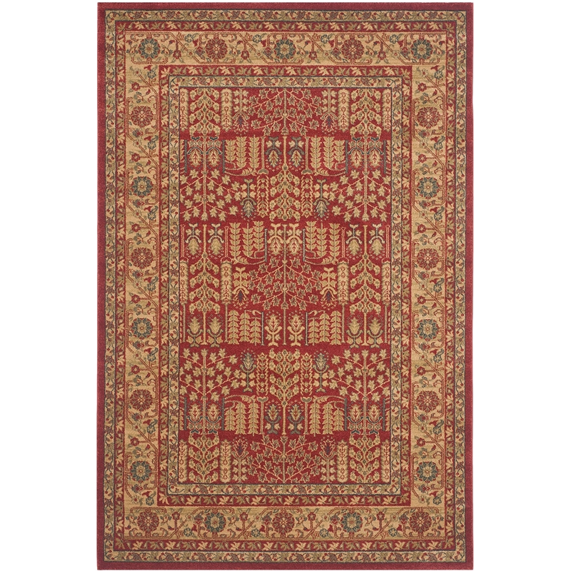 Safavieh Mahal Red Traditional Rug - 5'1