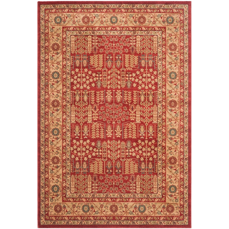 Safavieh Mahal Red Traditional Rug - 6'7