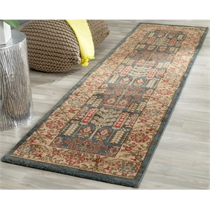 Safavieh Mahal Navy Traditional Rug - 2'2&quot x 8'