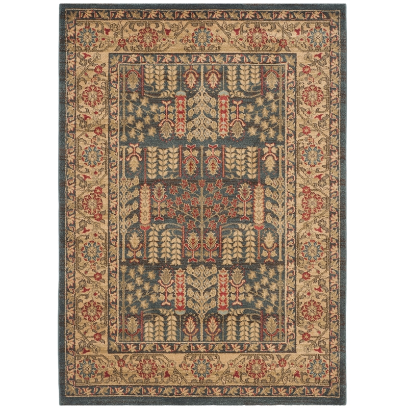Safavieh Mahal Navy Traditional Rug - 4' x 5'7