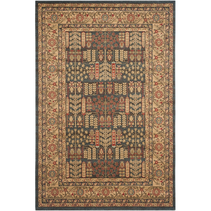 Safavieh Mahal Navy Traditional Rug - 5'1