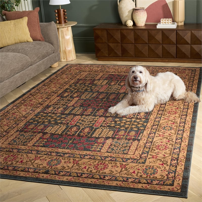 Safavieh Mahal Navy Traditional Rug - 6'7