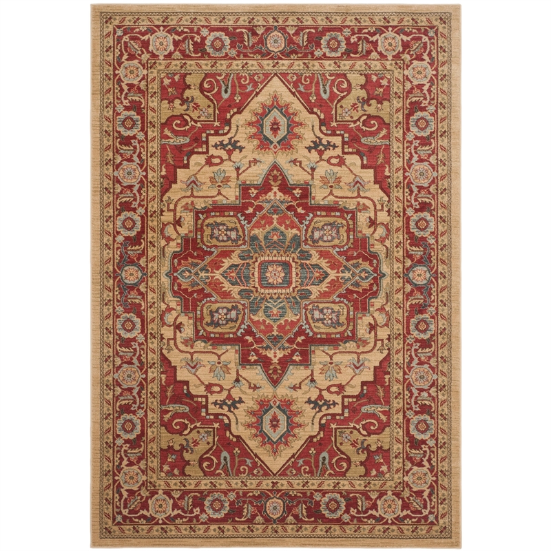 Safavieh Mahal Red Traditional Rug - 5'1