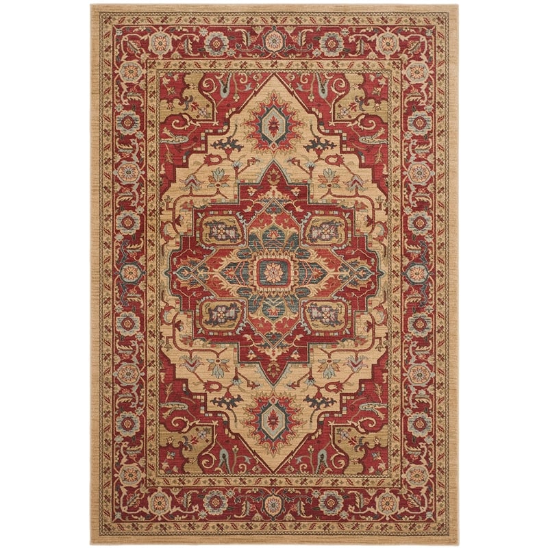 Safavieh Mahal Red Traditional Rug - 6'7