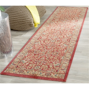 Safavieh Mahal Red Traditional Rug - 2'2&quot x 8'