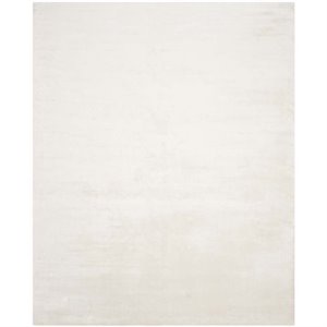safavieh mirage white contemporary rug - 4' x 6'