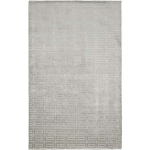 safavieh mirage silver contemporary rug - 8' x 10'