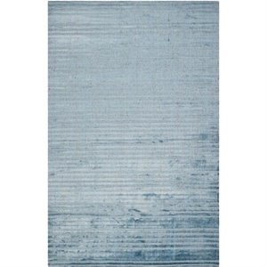 safavieh mirage blue contemporary rug - 6' x 9'