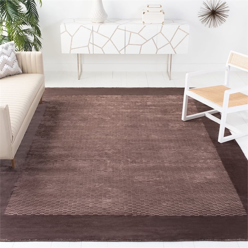 Safavieh Mirage Brown Contemporary Rug - 6' x 9'