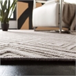 Safavieh Mirage Grey Contemporary Rug - 6' x 9'