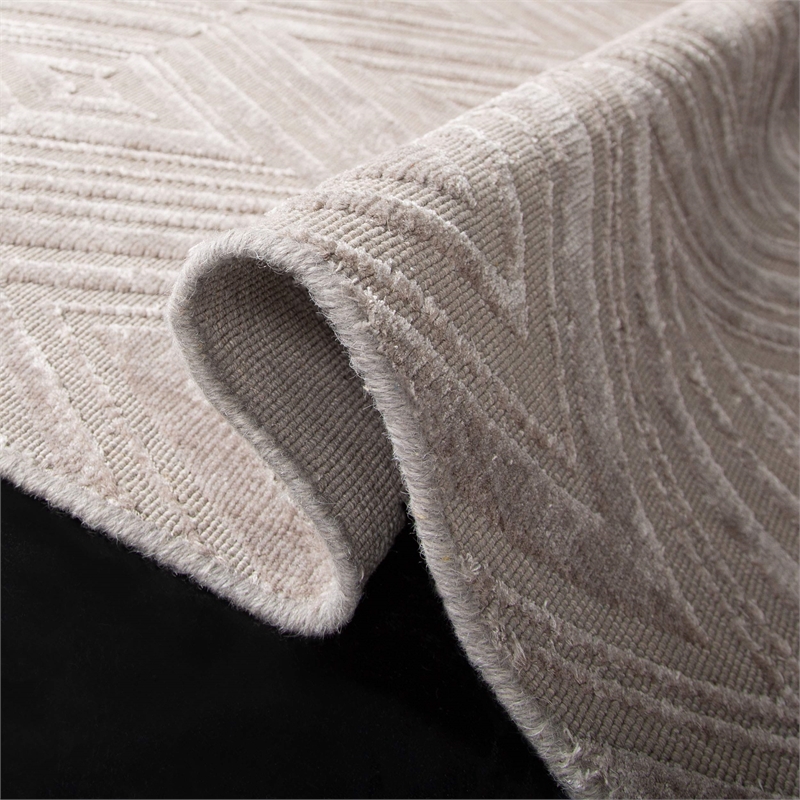 Safavieh Mirage Grey Contemporary Rug - 6' x 9'