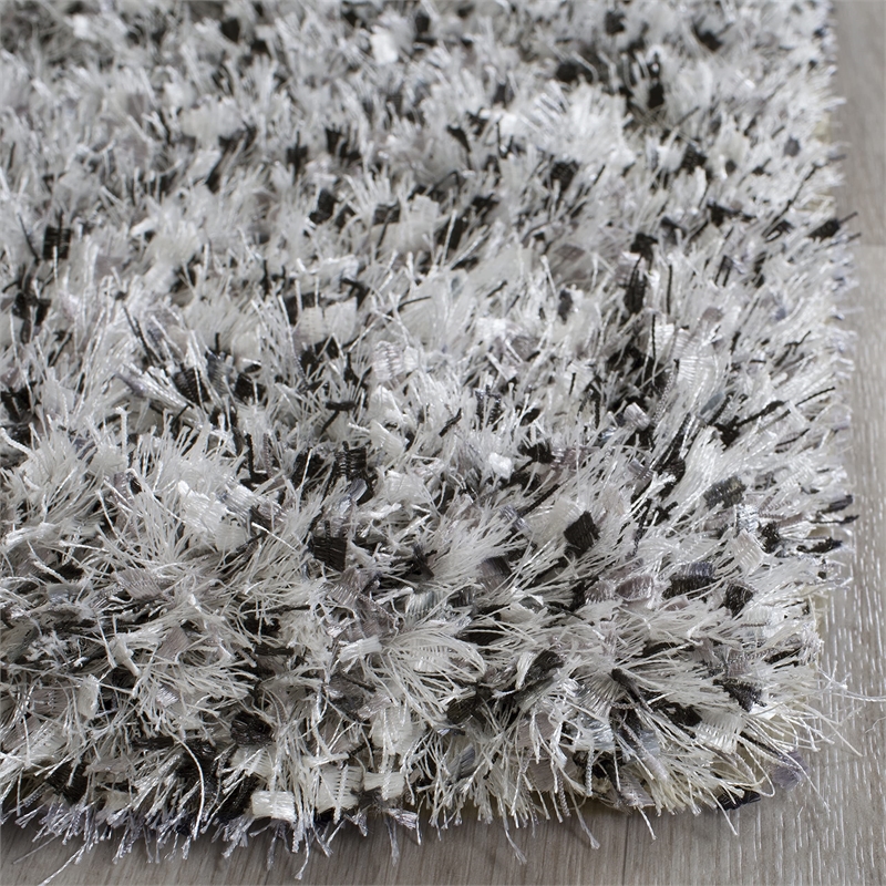 Safavieh Malibu Shag Silver Shag Rug - Runner 2'3