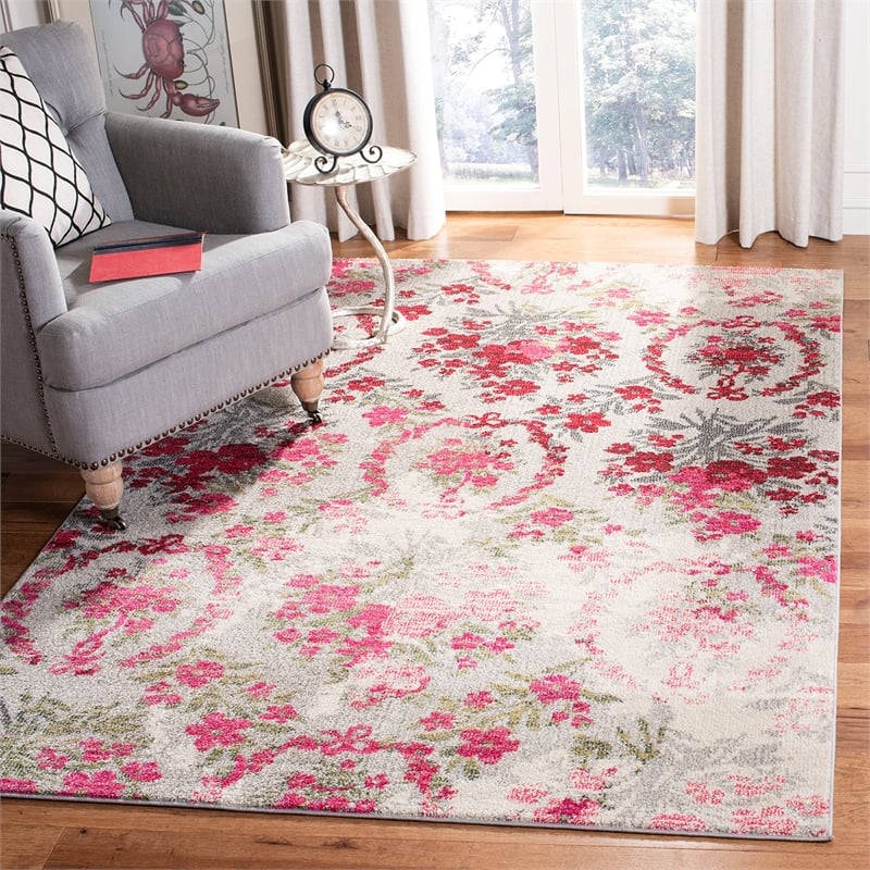 Safavieh Monaco Ivory Contemporary Rug - 4' x 5'7