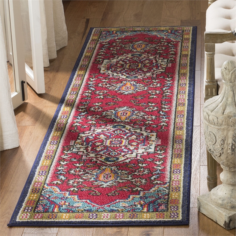 Safavieh Monaco Red Contemporary Rug - 2'2