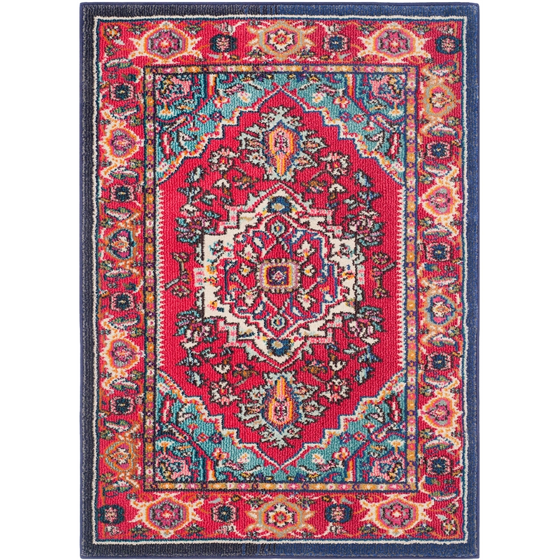 Safavieh Monaco Red Contemporary Rug - 3' x 5'