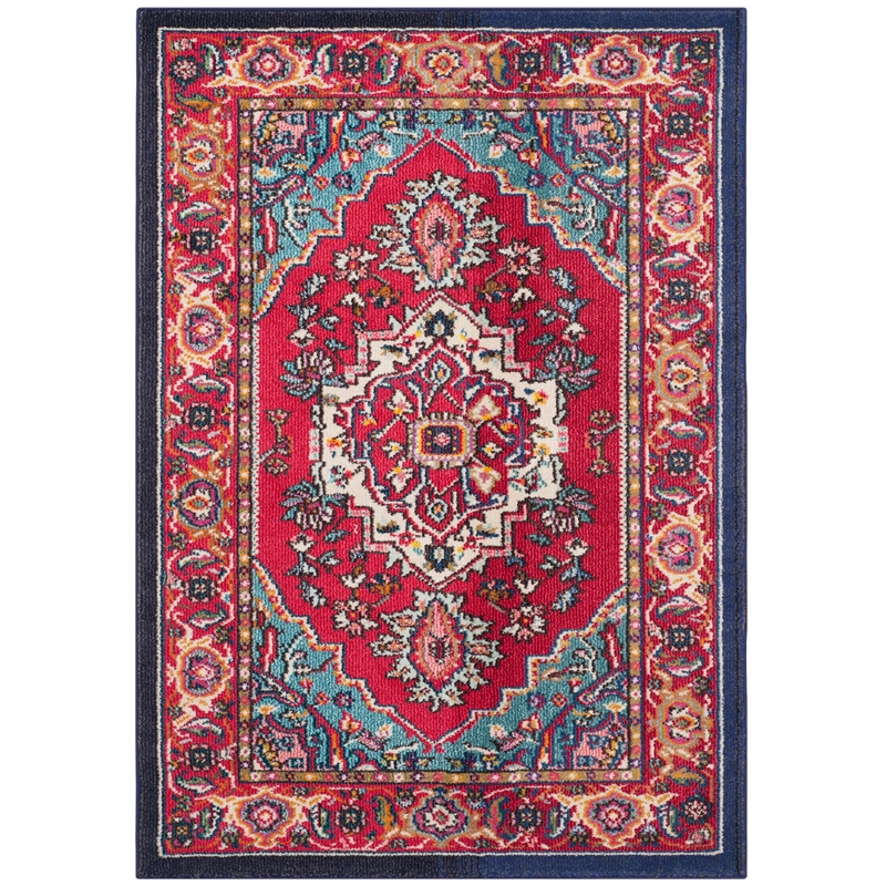 Safavieh Monaco Red Contemporary Rug - 4' x 5'7