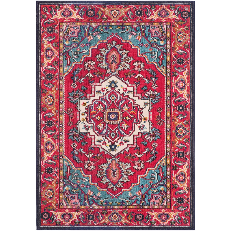 Safavieh Monaco Red Contemporary Rug - 5'1
