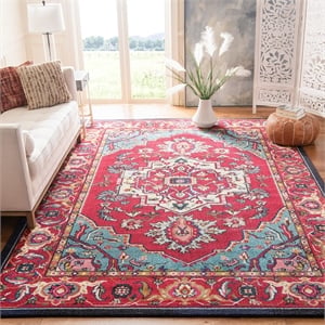 Safavieh Monaco Red Contemporary Rug - 9' x 12'