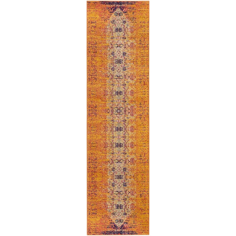 Safavieh Monaco Orange Contemporary Rug - 2'2