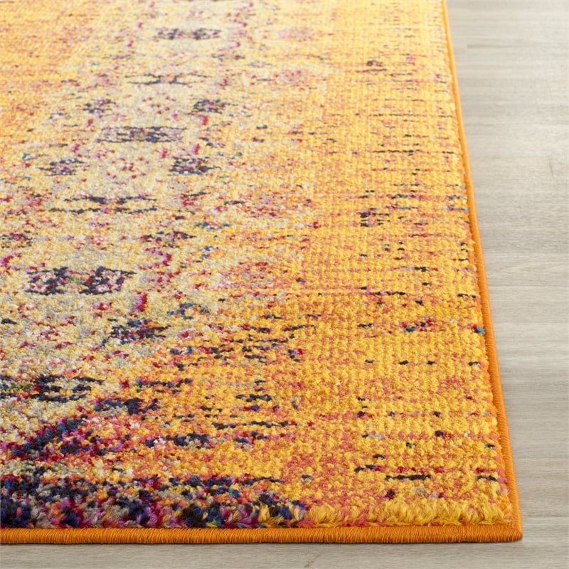 Safavieh Monaco Orange Contemporary Rug - 2'2