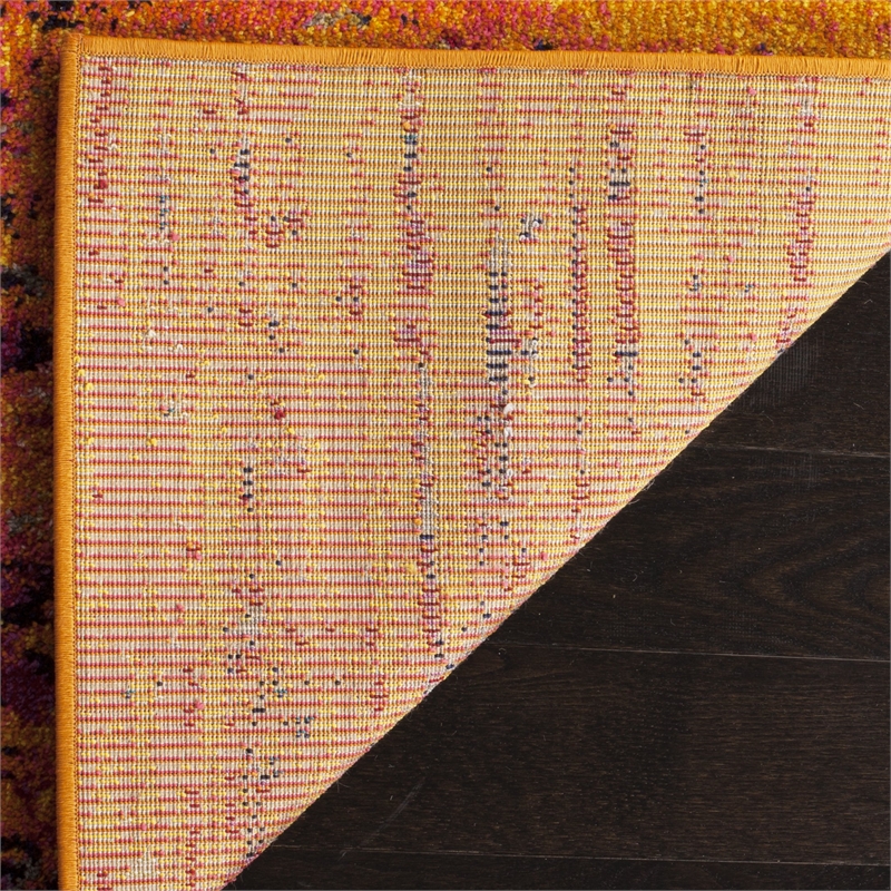 Safavieh Monaco Orange Contemporary Rug - 4' x 5'7