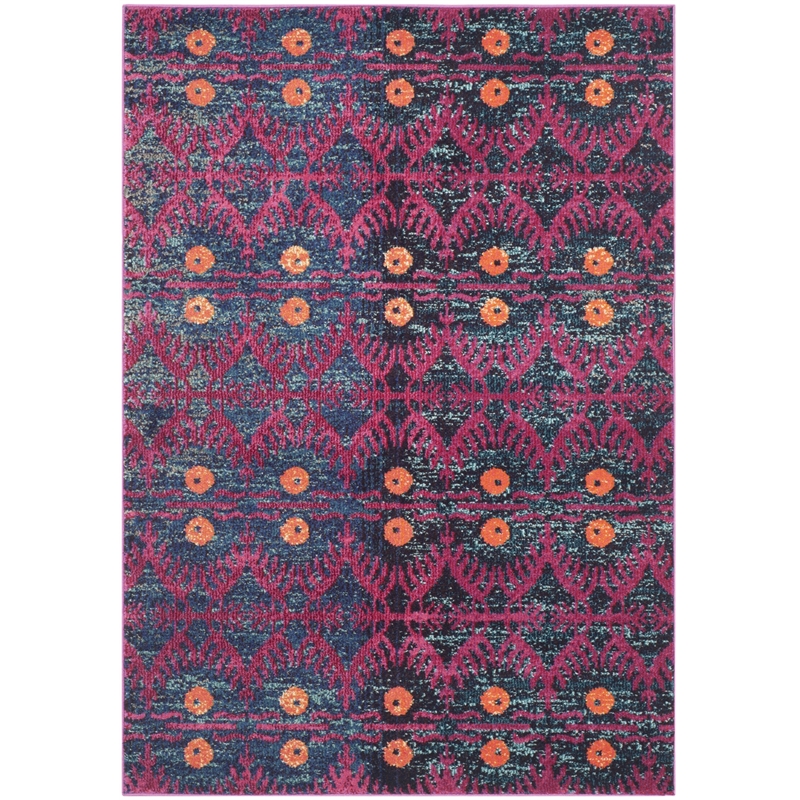 Safavieh Monaco Pink Contemporary Rug - 4' x 5'7