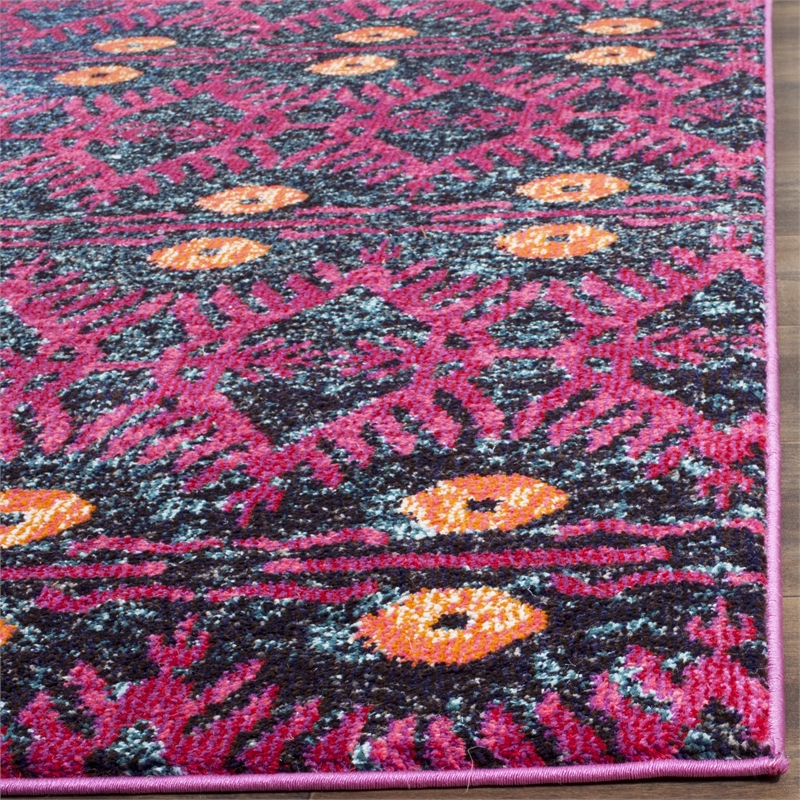 Safavieh Monaco Pink Contemporary Rug - 6'7