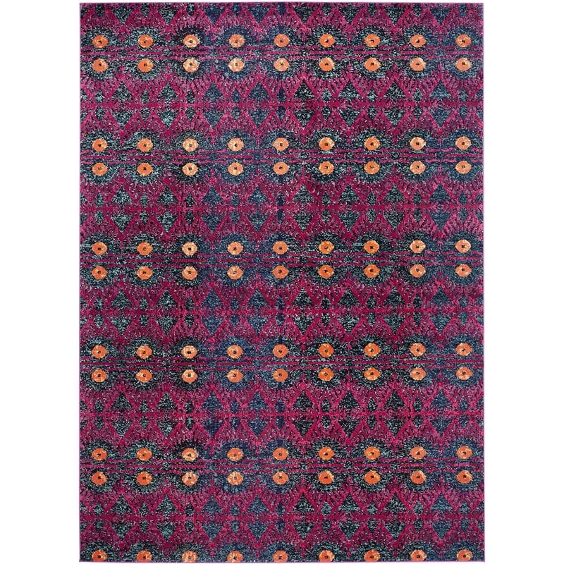 Safavieh Monaco Pink Contemporary Rug - 8' x 11'