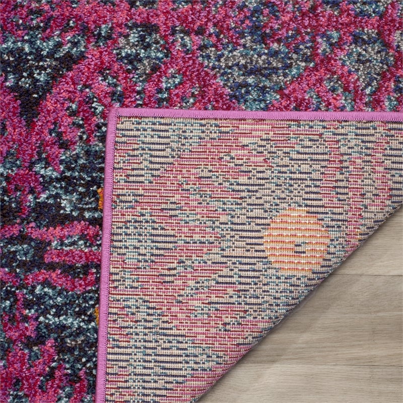 Safavieh Monaco Pink Contemporary Rug - 8' x 11'