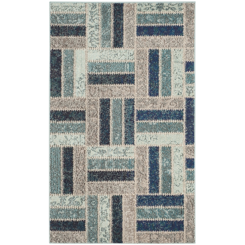 Safavieh Monaco Grey Contemporary Rug - 3' x 5'