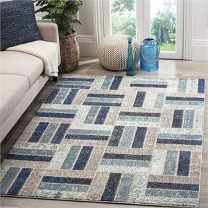 Safavieh Monaco Grey Contemporary Rug - 6'7&quot x 9'2&quot